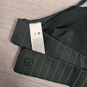 Lululemon ribbed halter swim top - size large.